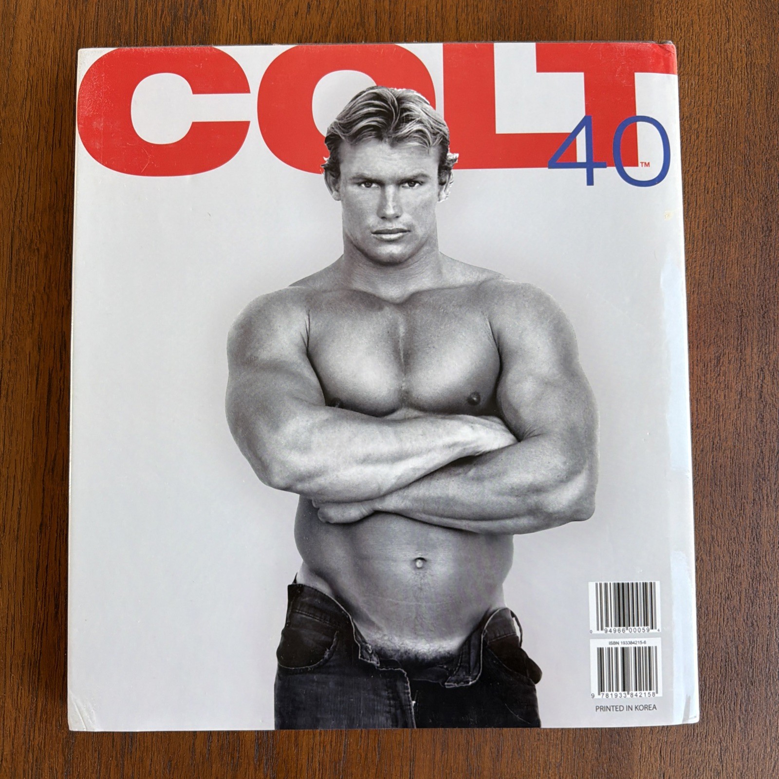 Colt 40 Gay Male Hardcover Photography Book Colt Studios Jim French 2006