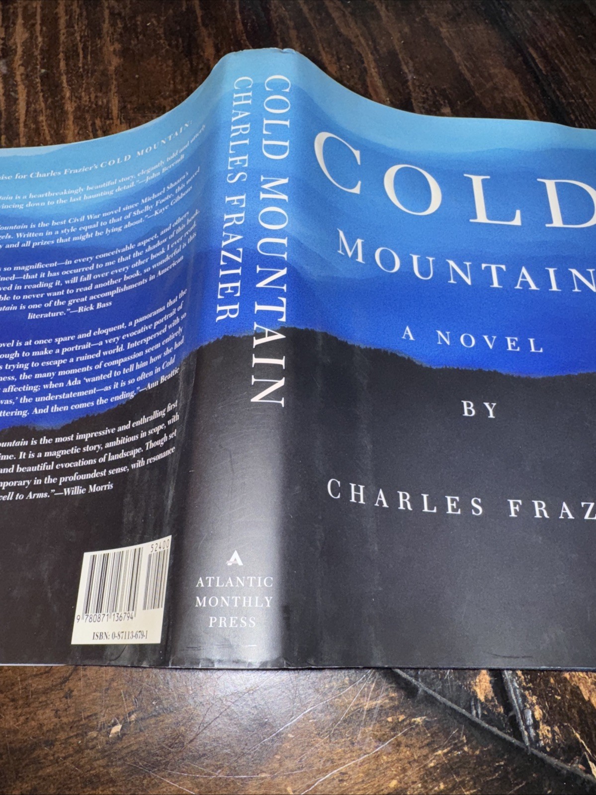 Vintage 1997 Cold Mountain by Charles Frazier – First Edition