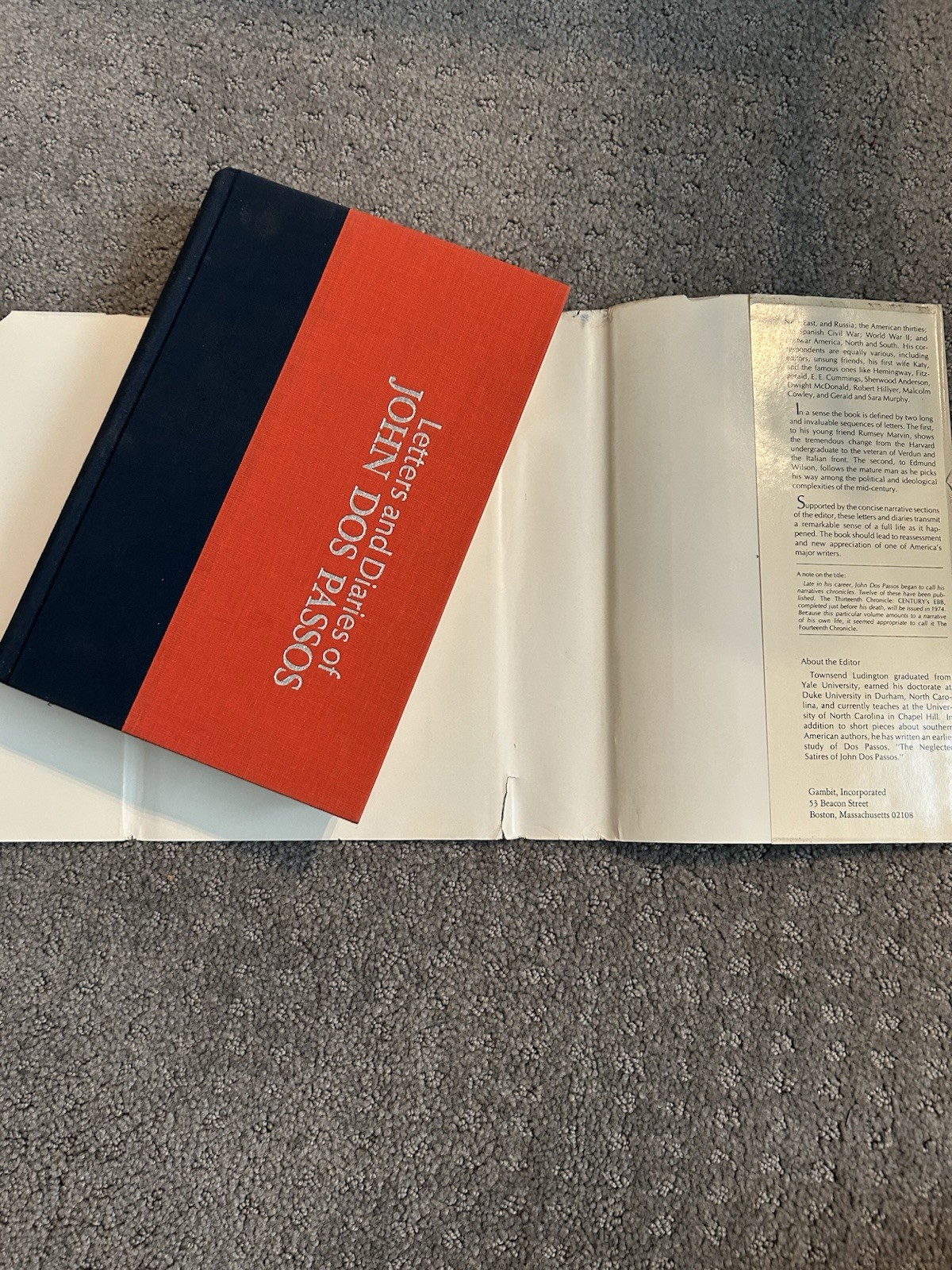 The Fourteenth Chronicle : Letters and Diaries of John Dos Passos by Townsend…