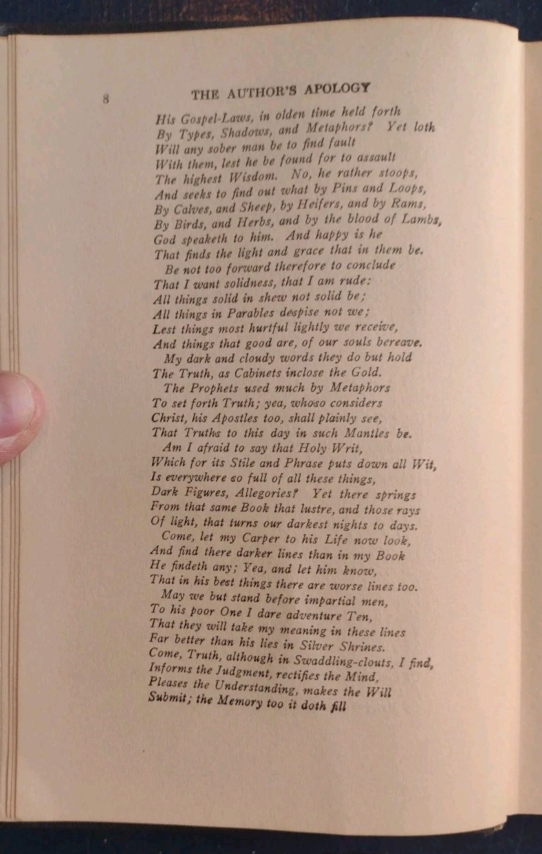 Pilgrim’s Progress by Bunyan and Donne and Herbert by Walton