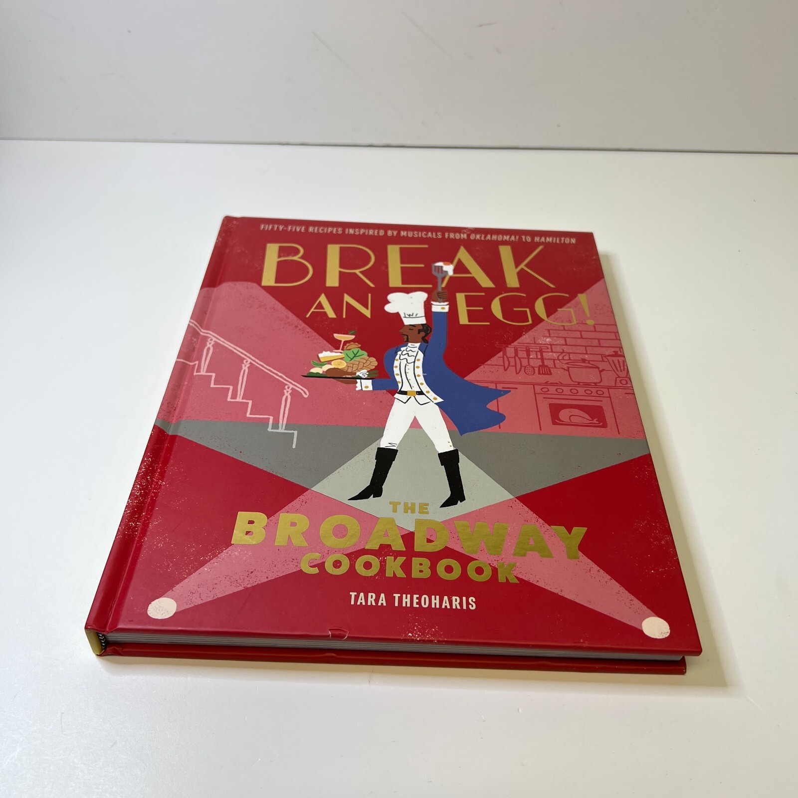 Break an Egg!: The Broadway Cookbook by Tara Theoharis Cooking Food Theater