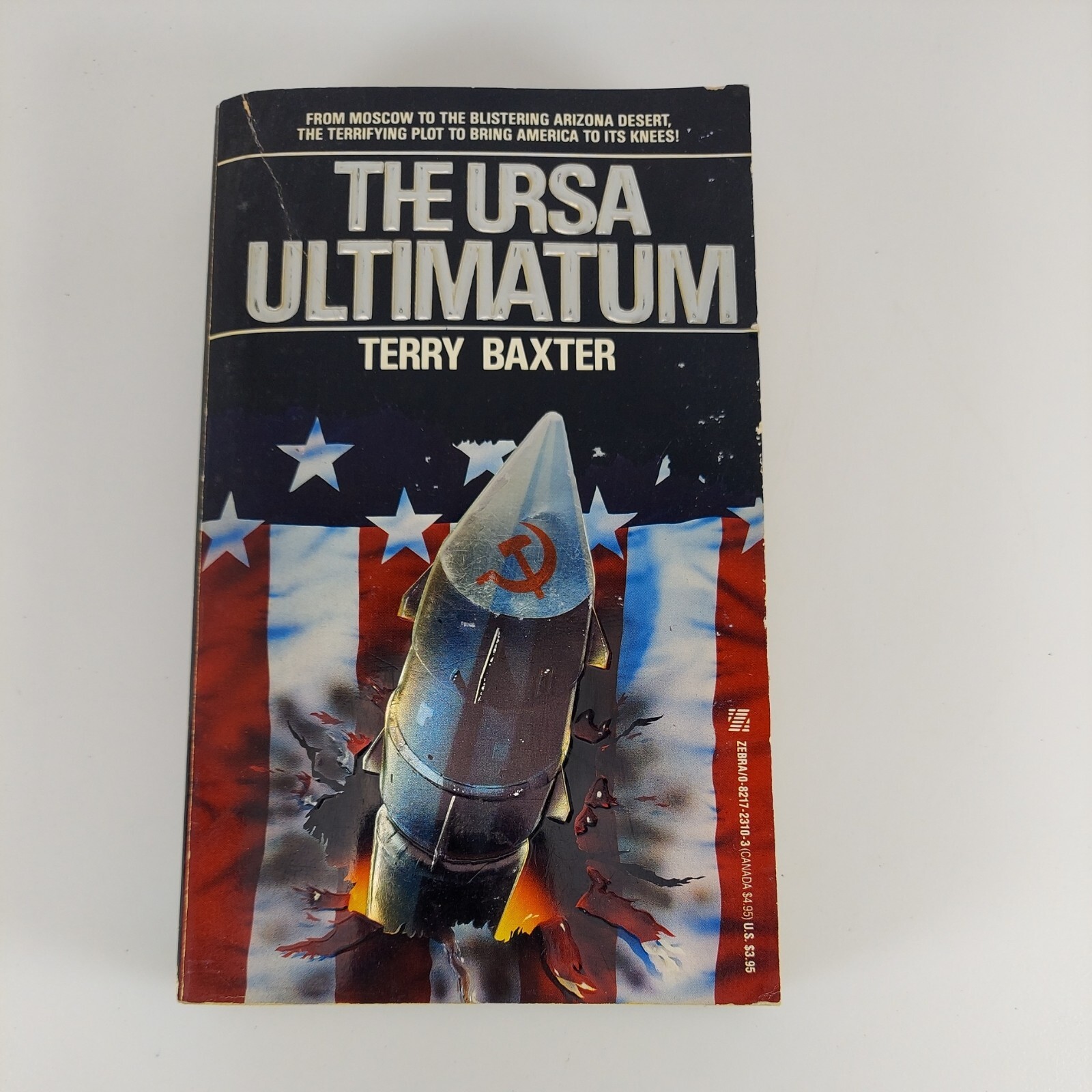 The Ursa Ultimatum by Terry Baxter 1988 1st Printing Zebra Paperback