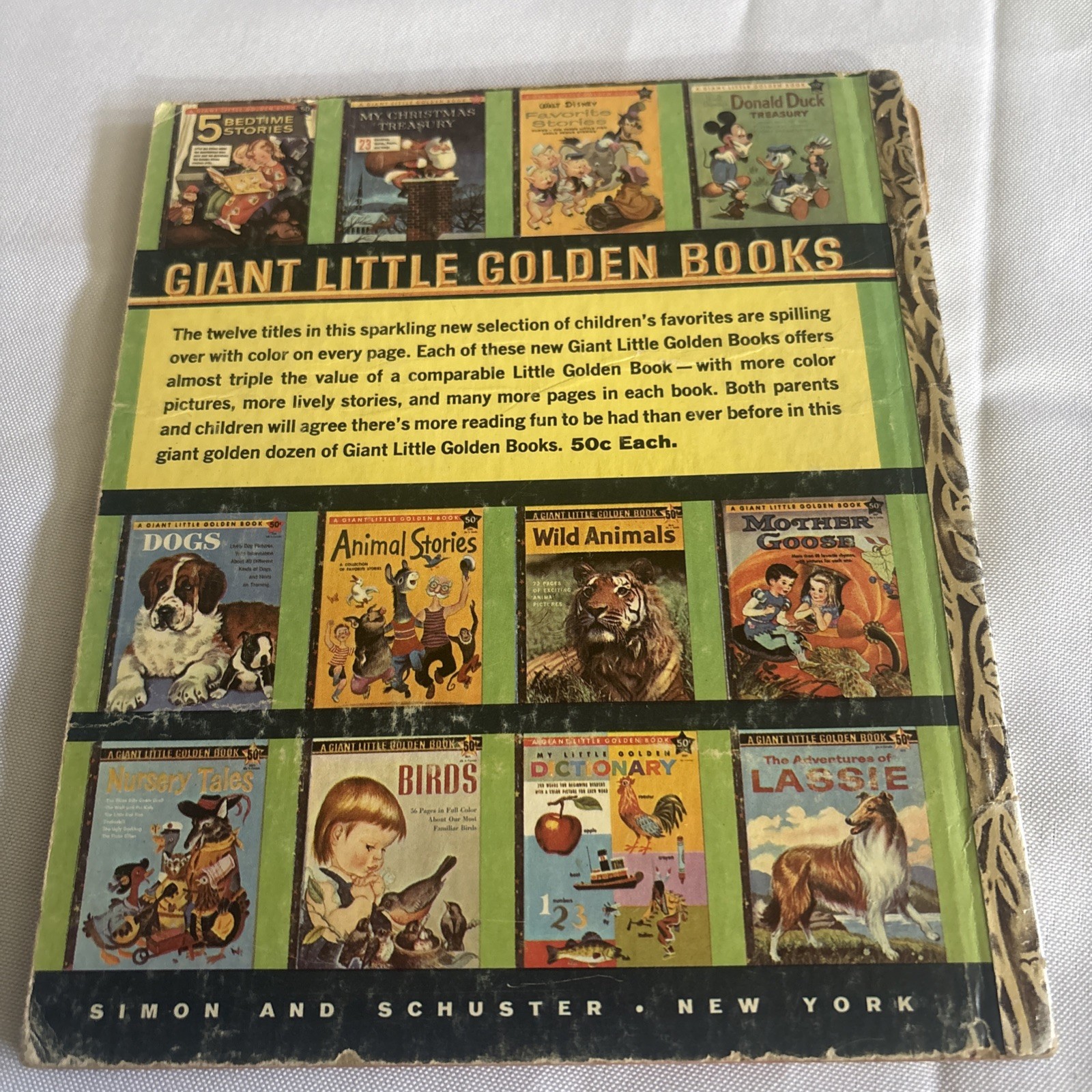 Vintage Little Golden Book Lot Of 14 Walt Disney Sesame Street Looney Toons