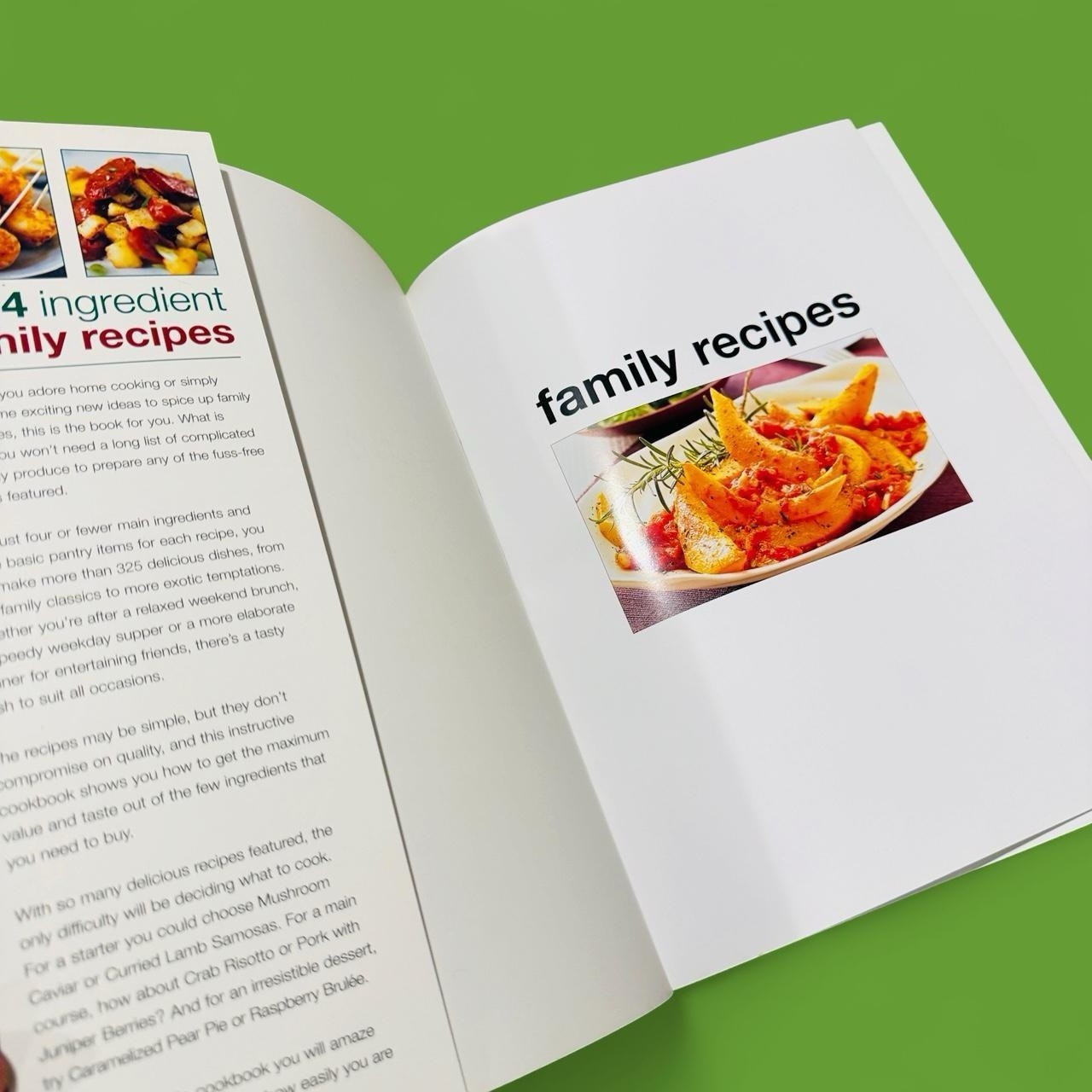 3 & 4 Ingredient Family Recipes Jenny White Easy Cookbook 325 Recipes FREE SHIP