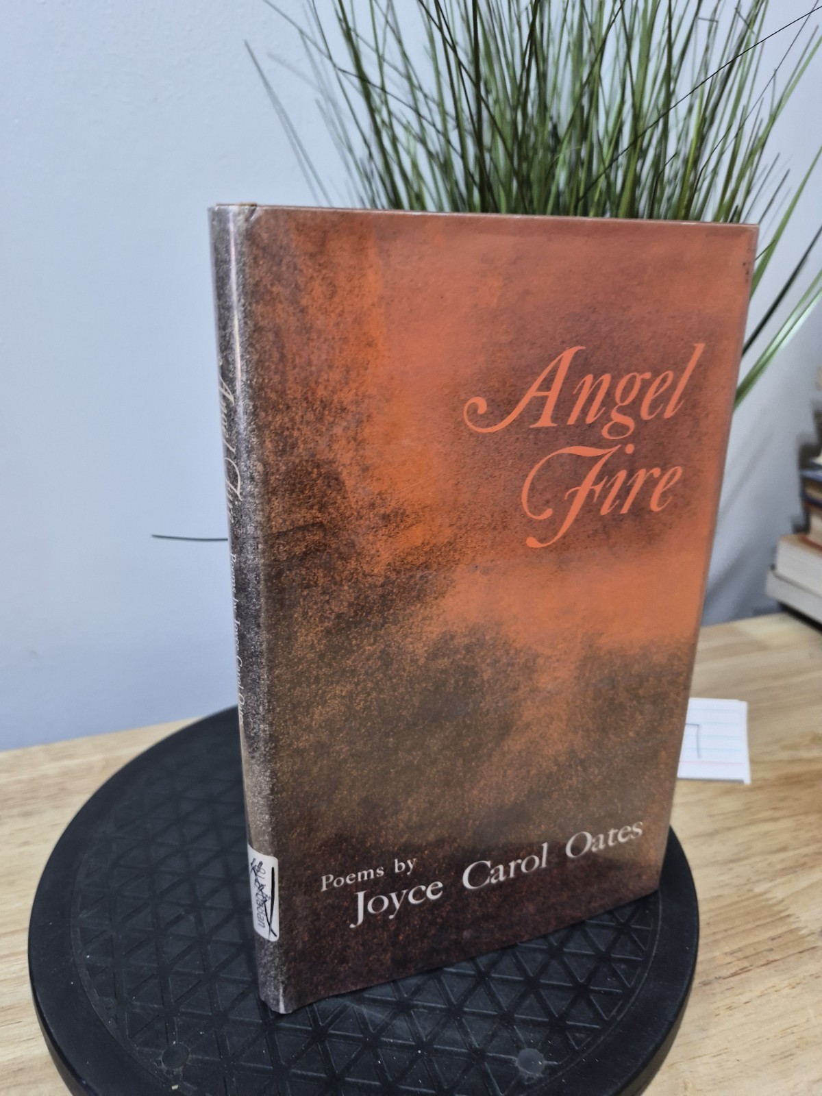 Angel Fire : Poems by Joyce Carol Oates 1973 Hardcover Dust Jacket