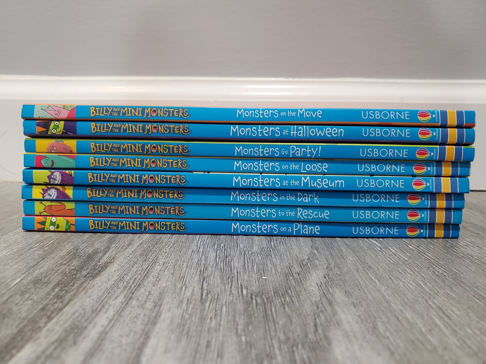 Lot of 8 Billy And The Monsters Paperback Zanna Davidson/Melanie Williamson