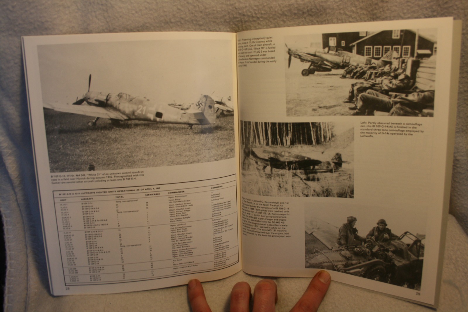 Monogram Close Up Volume 7 Messerschmitt Bf 109 G Gustav Part 2 VG Condition