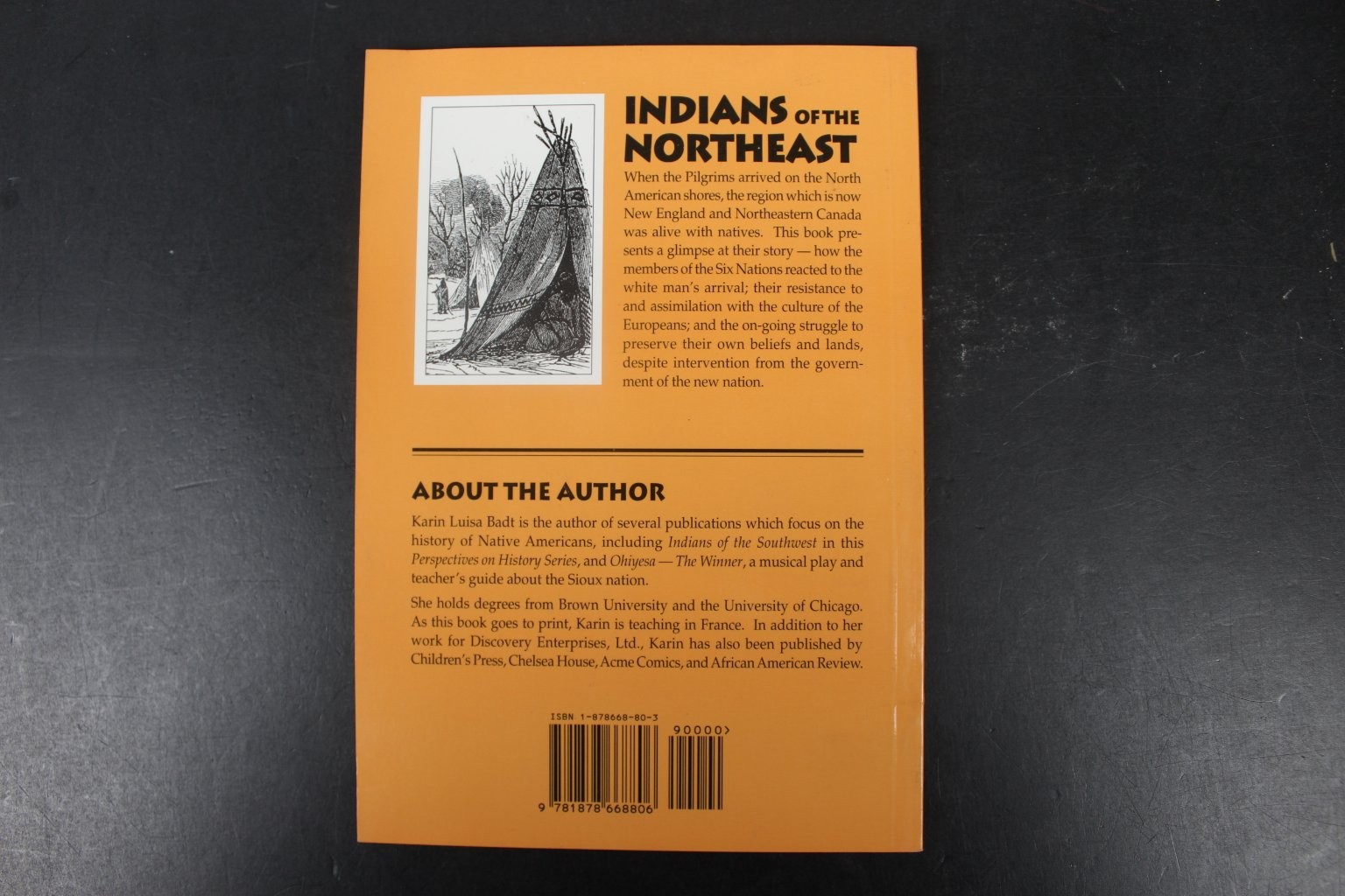 Indians of the Northeast Badt 1997 First Printing Native American History VG