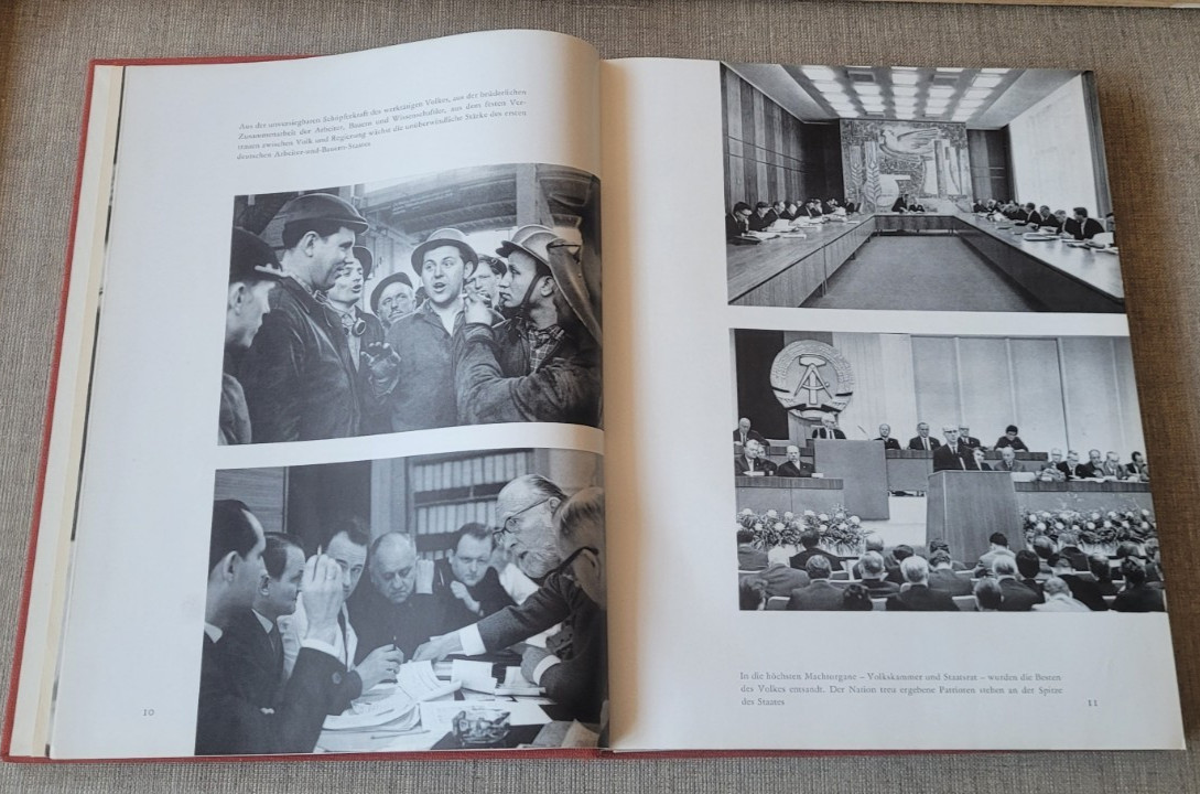 GDR DDR Vintage Rare German Photo Album book 1965