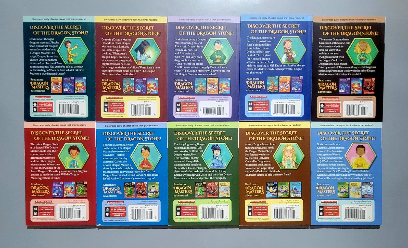 Dragon Masters Books 1-20 Paperback Set – Tracey West – PB – Good