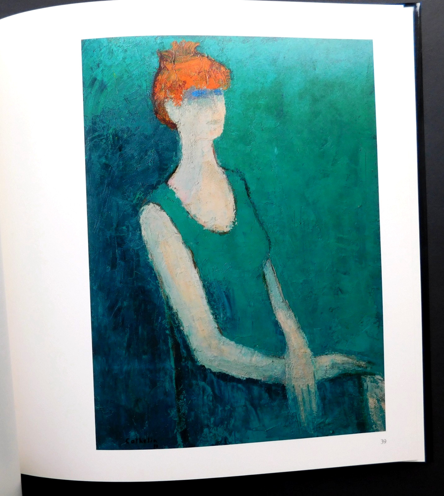 BERNARD CATHELIN Limited Ed Lithograph RECENT WORKS hardcover catalogue 82 pages