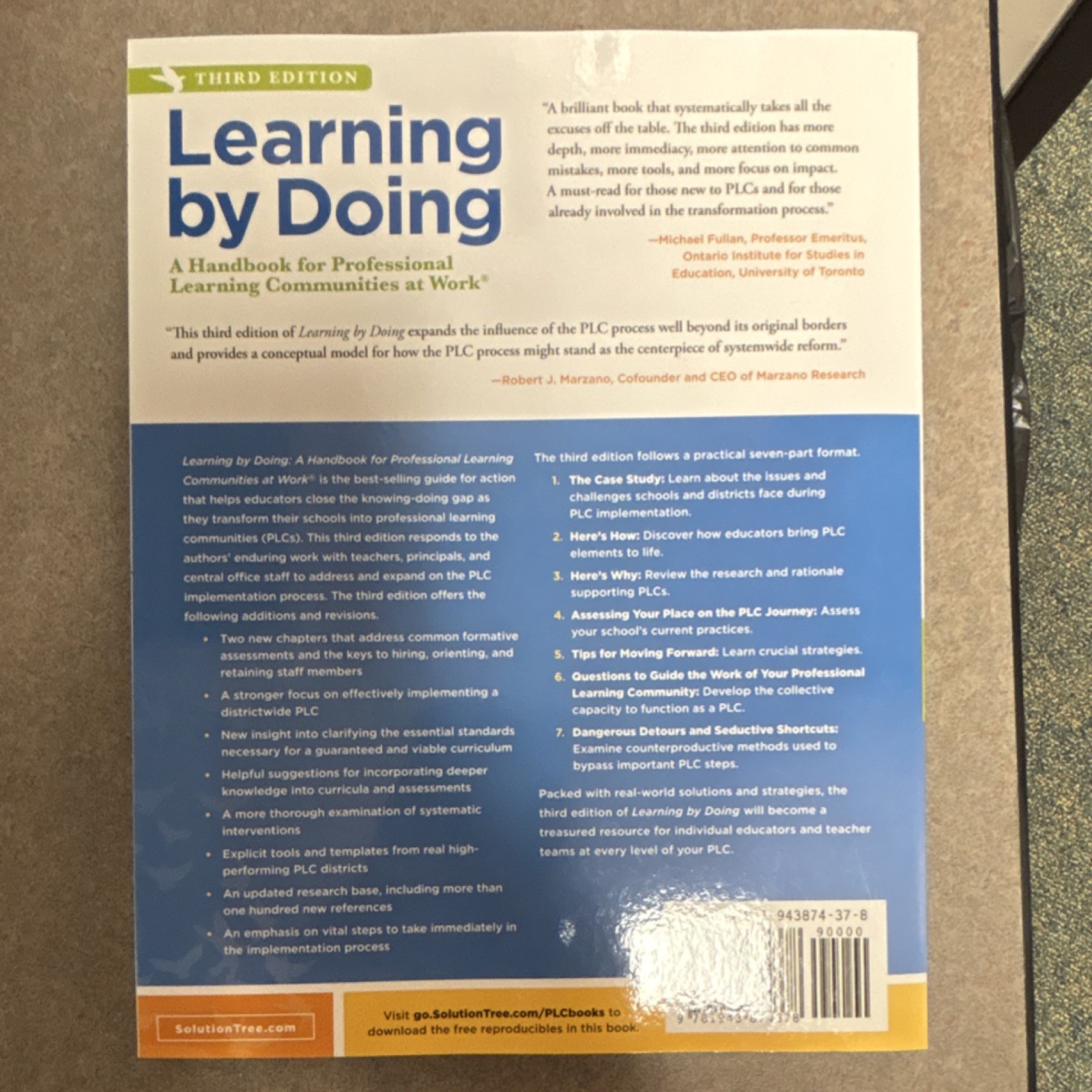 Learning by Doing 3rd Ed Paperback PLCs at Work DuFour, Eaker, Many, Mattos