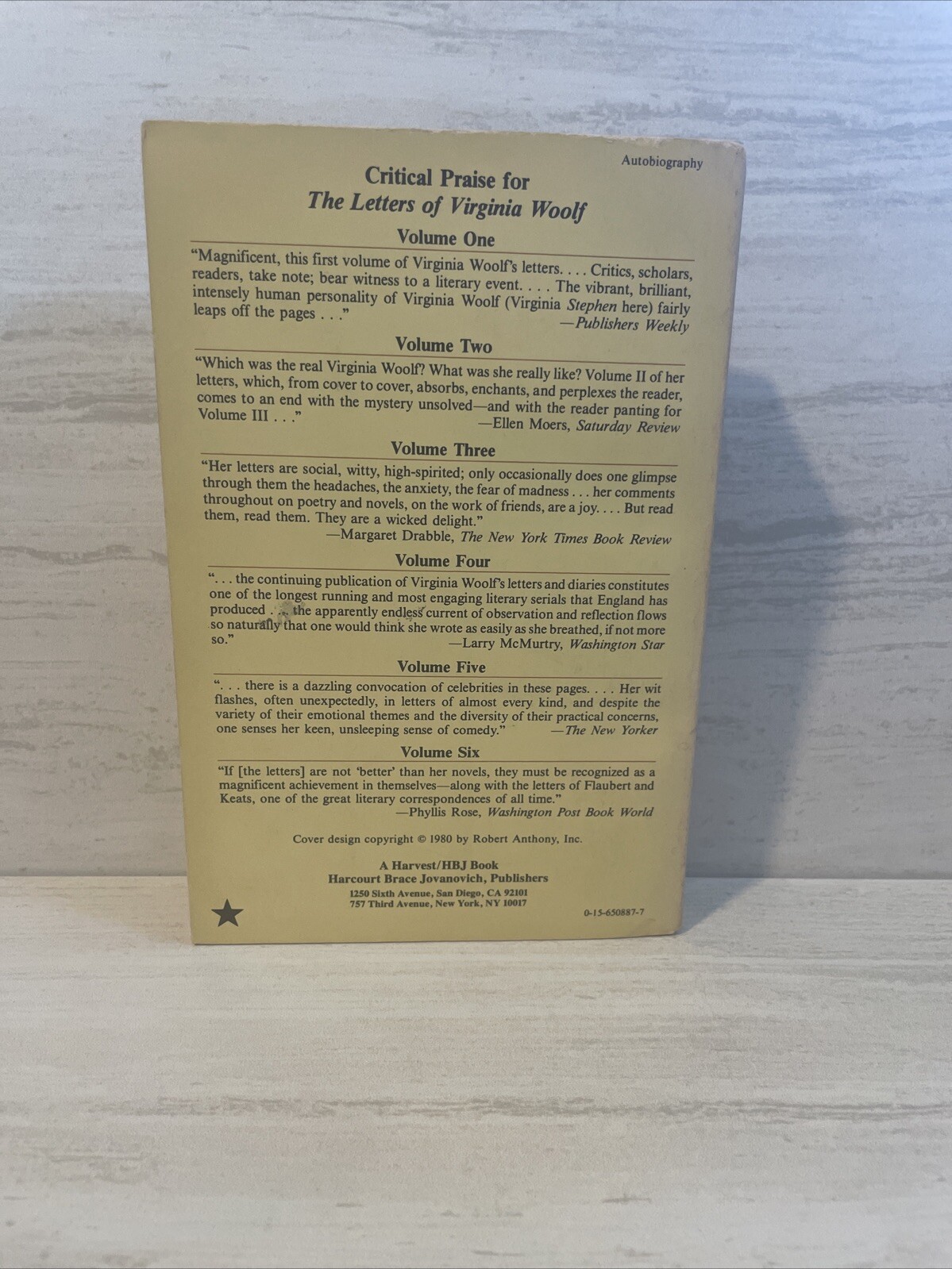The Letters of Virginia Woolf: Volume IV: 1929-1931 by Virginia Woolf Paperback.