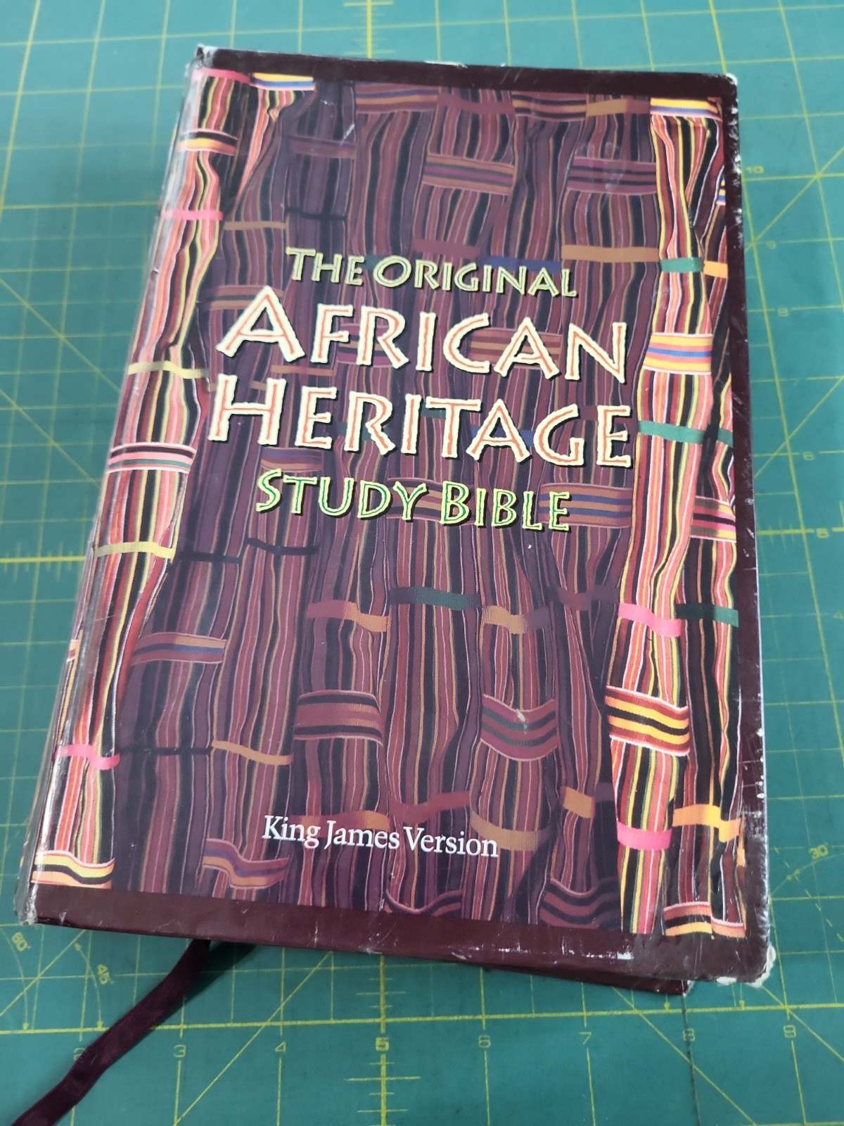 Original African Heritage Study Bible – 1993 1998 KJV Hardcover – Winston World