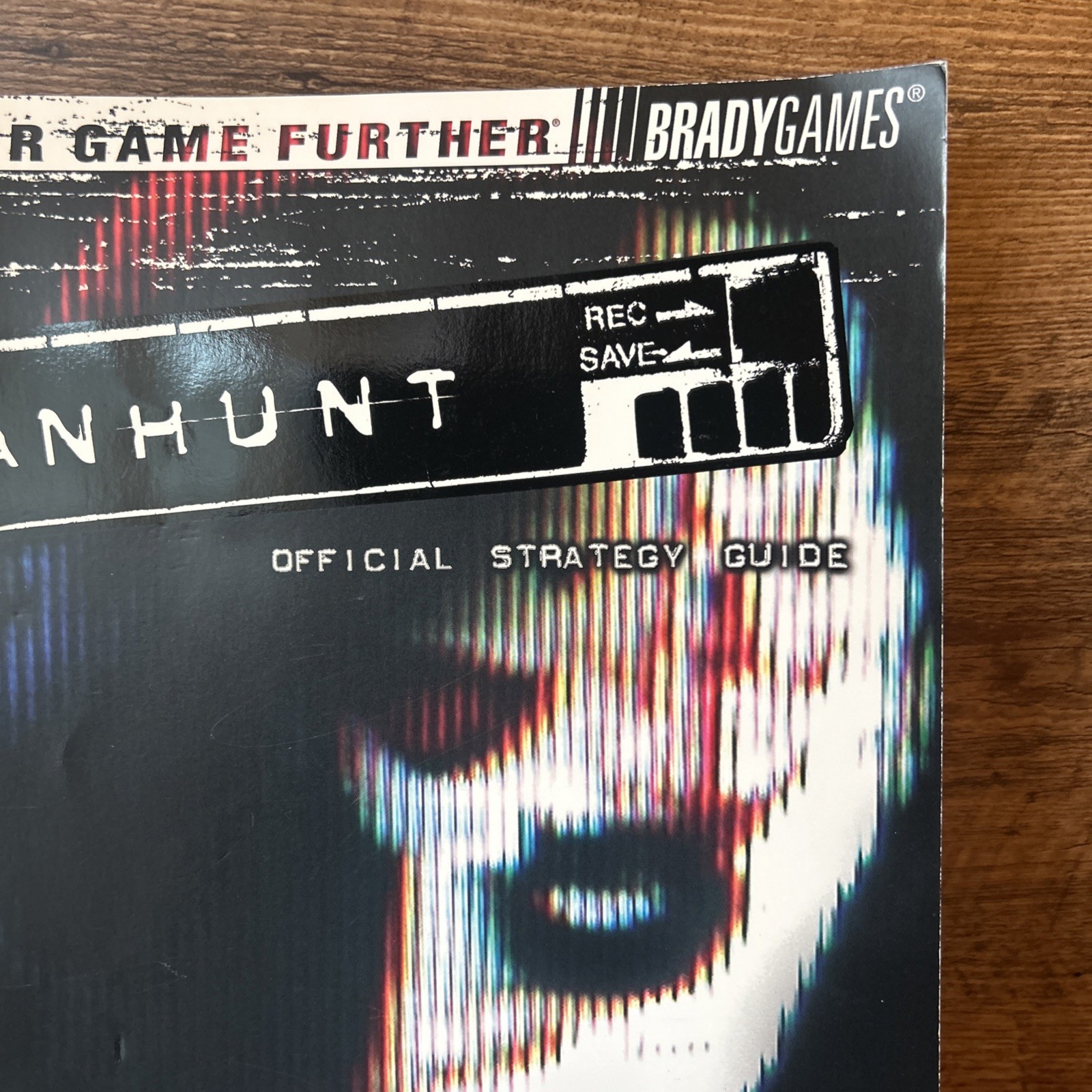 Manhunt Official Strategy Guide (2003) Brady Games Rockstar Playstation 2 PS2