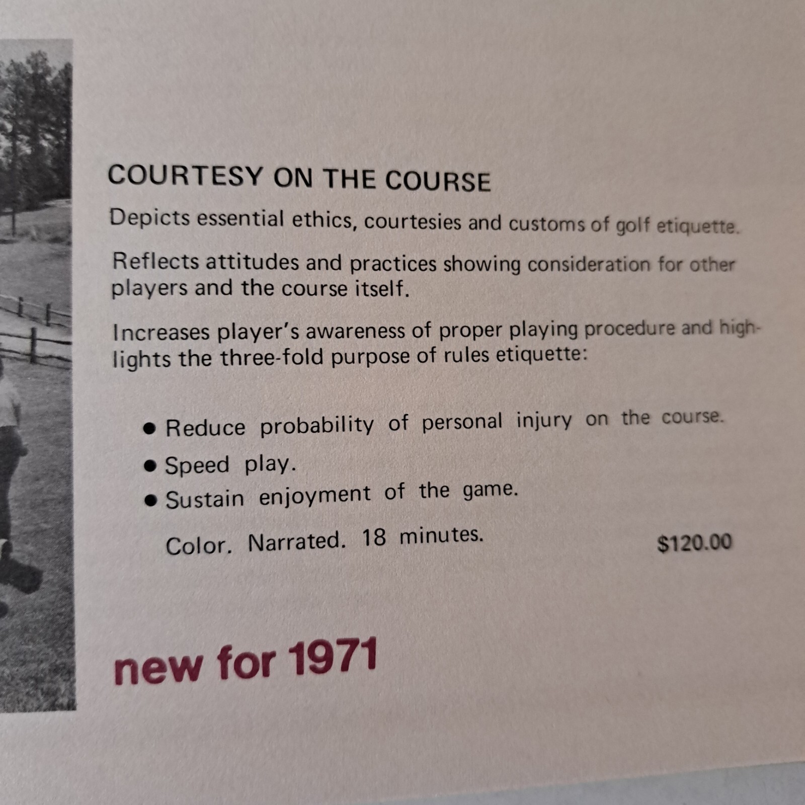 Athletic Institute Chicago 1971 Catalog Audio Visual Instructional Aids Sports