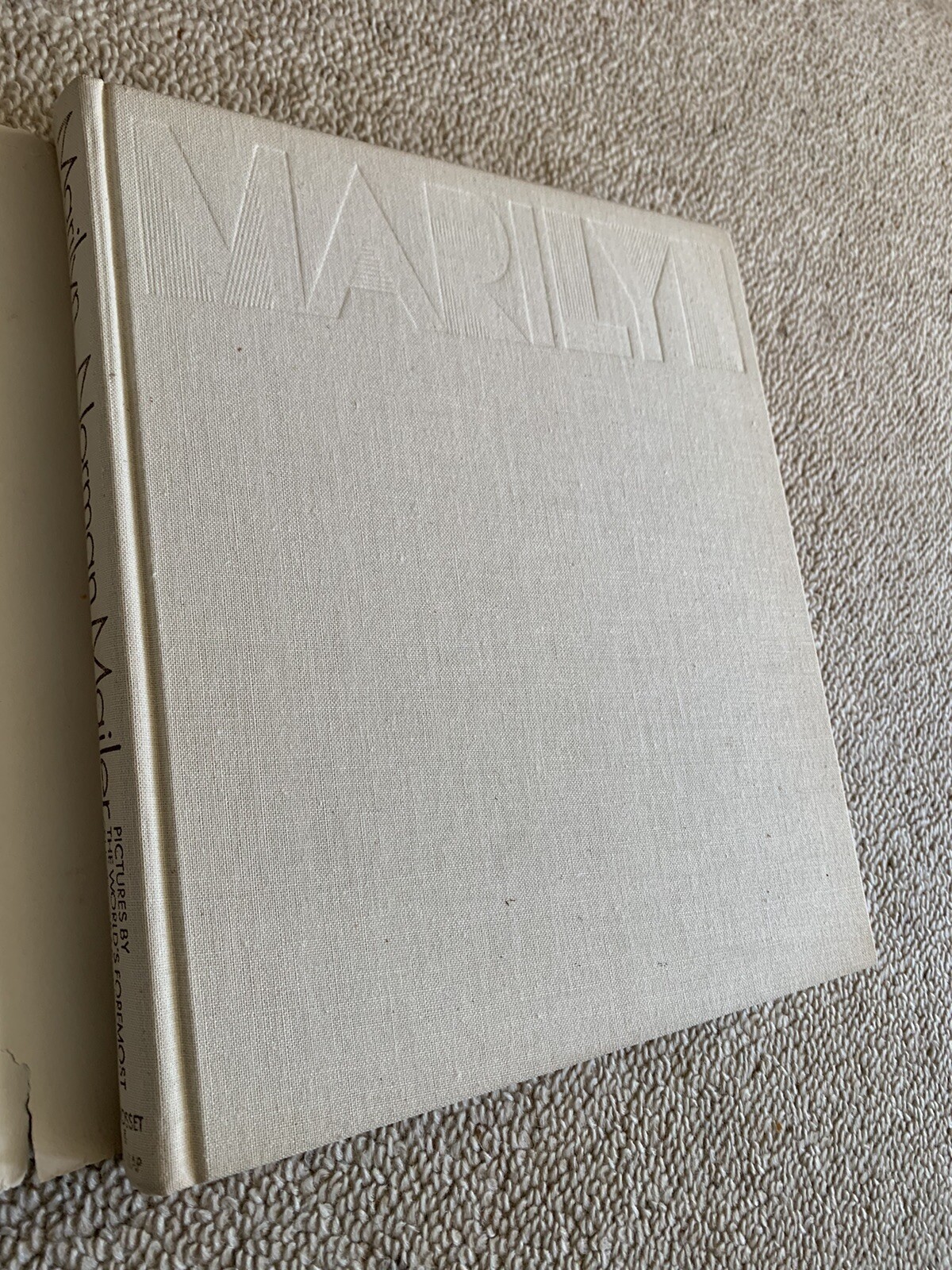 MARILYN, a Biography by Norman Mailer 1st Edition 1st Printing Hardcover 1973