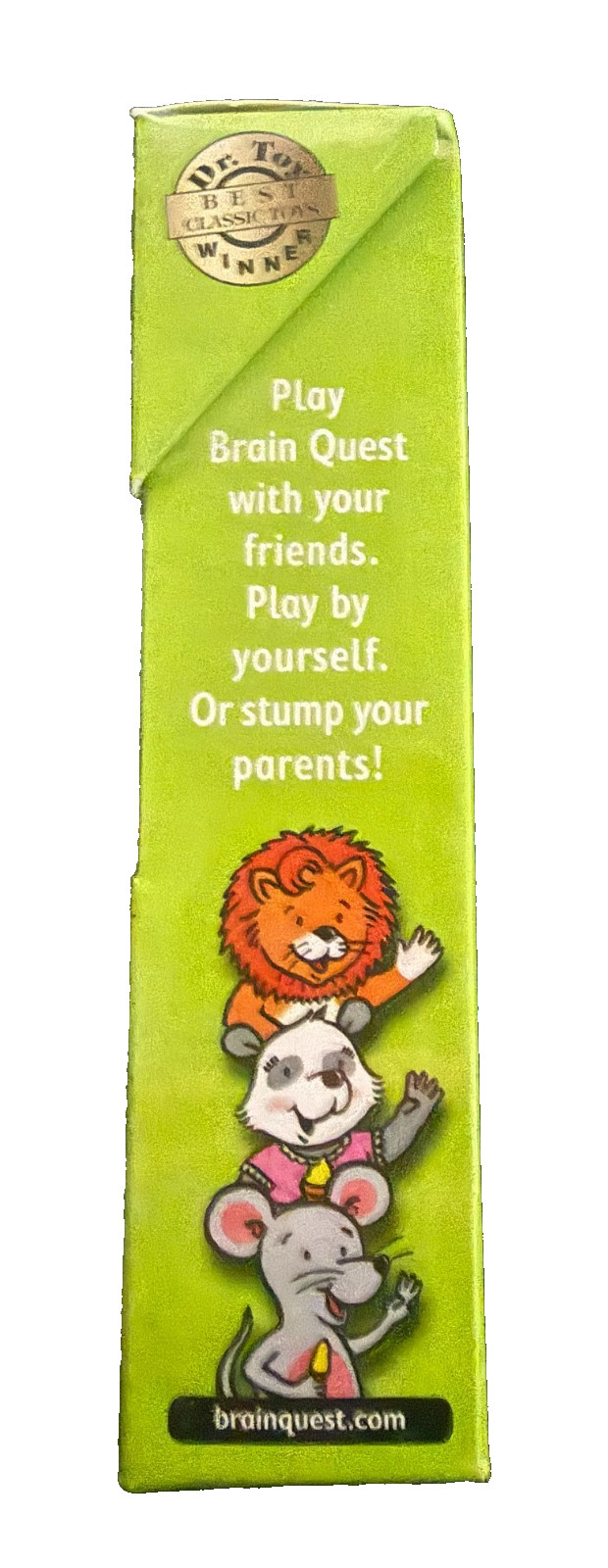 Brain Quest Ages 2-3 Card Game 350 Questions Toddler Word Skills Learning