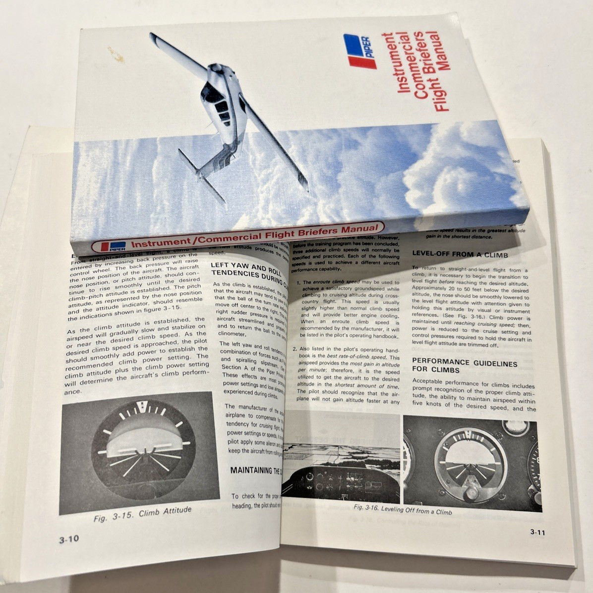 Piper INSTRUMENT COMMERCIAL Flight Briefers Manuals 1979 PB Illustrated JEPPESEN