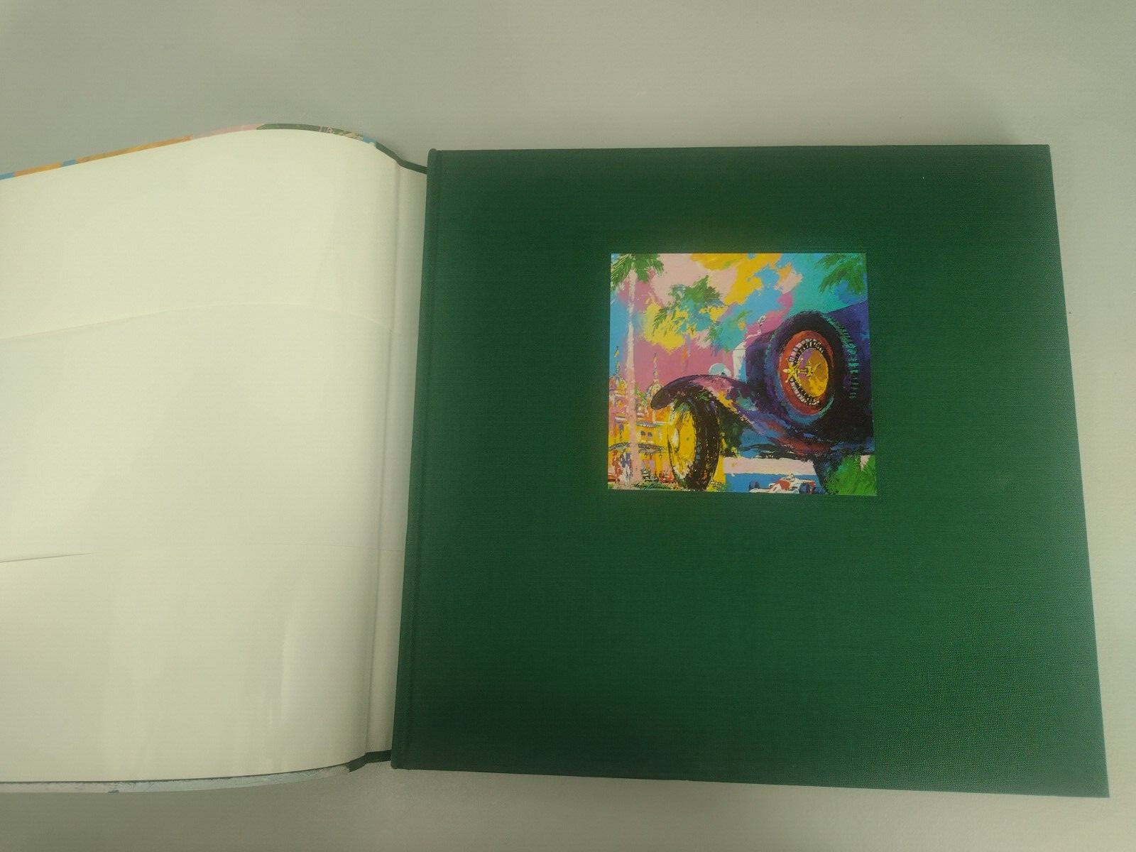 MONTE CARLO CHASE Autographed Signed LeRoy Neiman Hard Cover Book First Edition