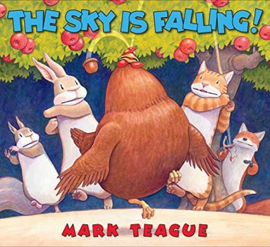 The Sky is Falling! – Hardcover, by Teague Mark – Very Good b