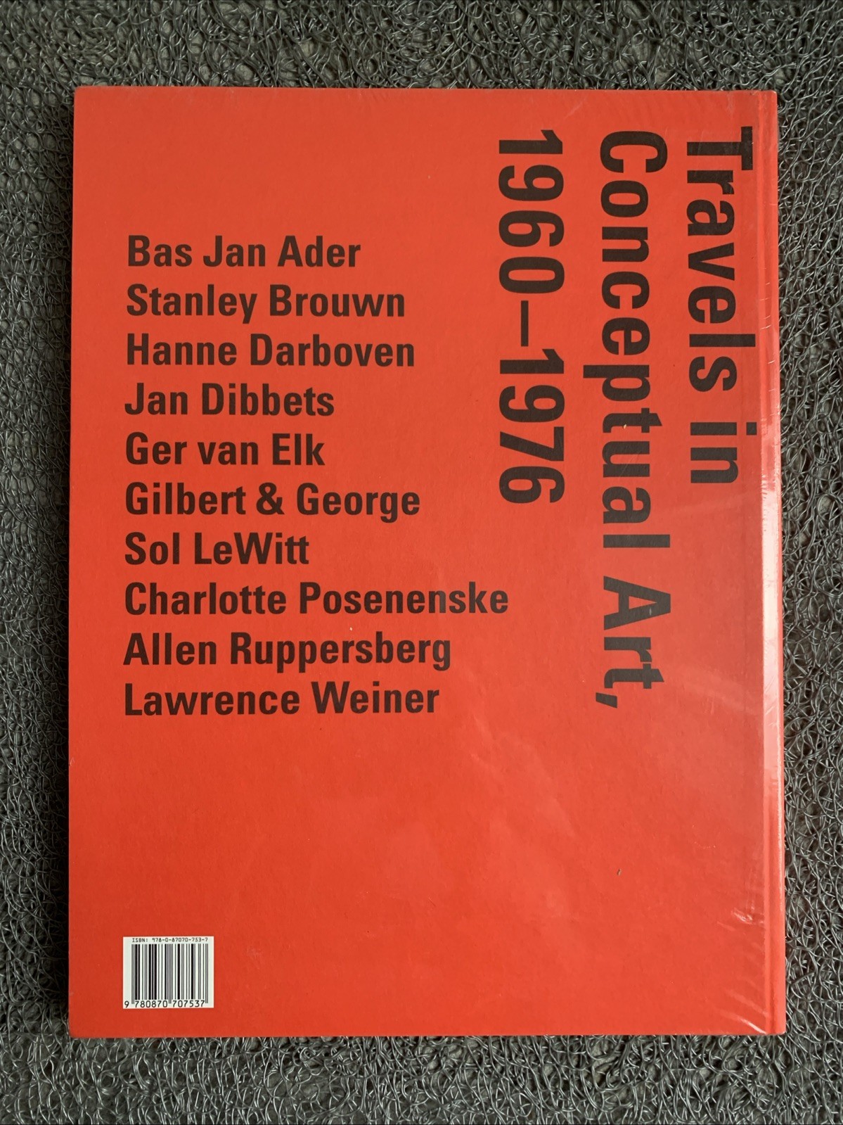 In & Out of Amsterdam : Travels in Conceptual Art by Christophe Cherix (2009, HC