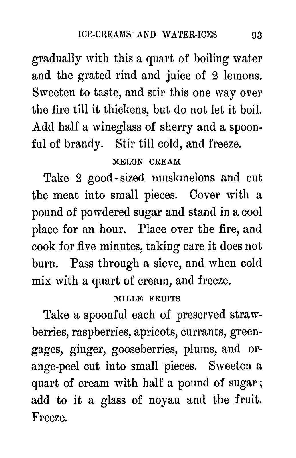 1896 Cold Dishes For Hot Weather Vintage Cook Book 135 Pages