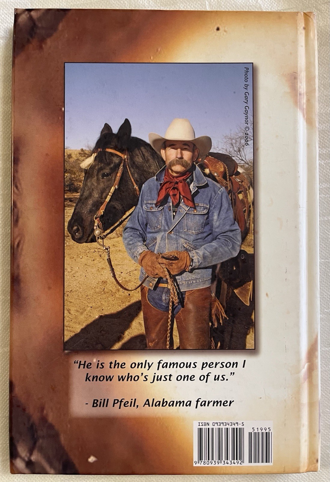 Baxter Black Autographed Book, BLAZN’ BLOATS & COWS ON FIRE! 2006 HB