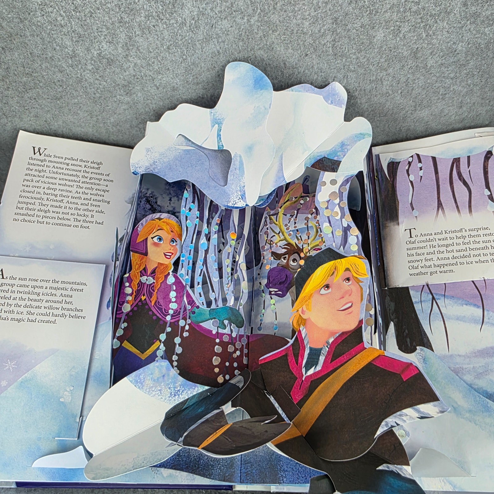 Frozen : A Pop-Up Adventure by Matthew Reinhart (2016, Hardcover) ACCEPTABLE