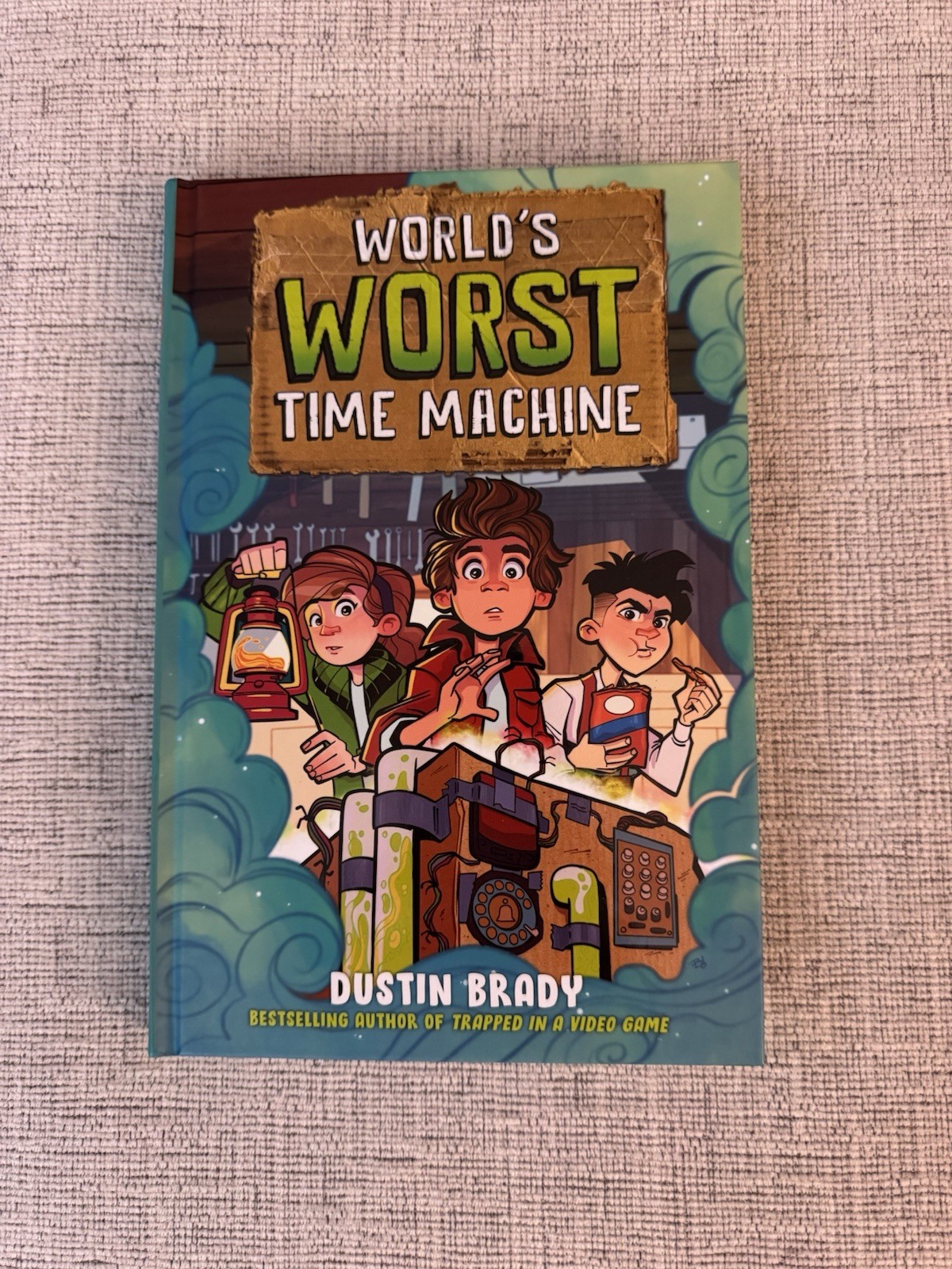 World’s Worst Time Machine by Dustin Brady (2023, Hardcover)