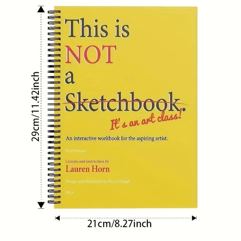 This is Not a Sketchbook Cross-Border Bestseller Interactive Drawing & Coloring