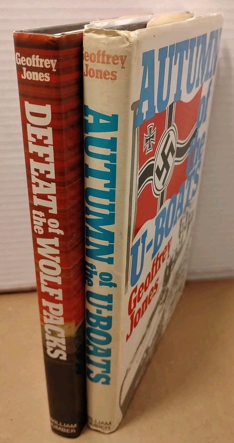Defeat of the Wolf Packs & Autumn of the U-Boats by Geoffrey Jones – (2) HCDJ