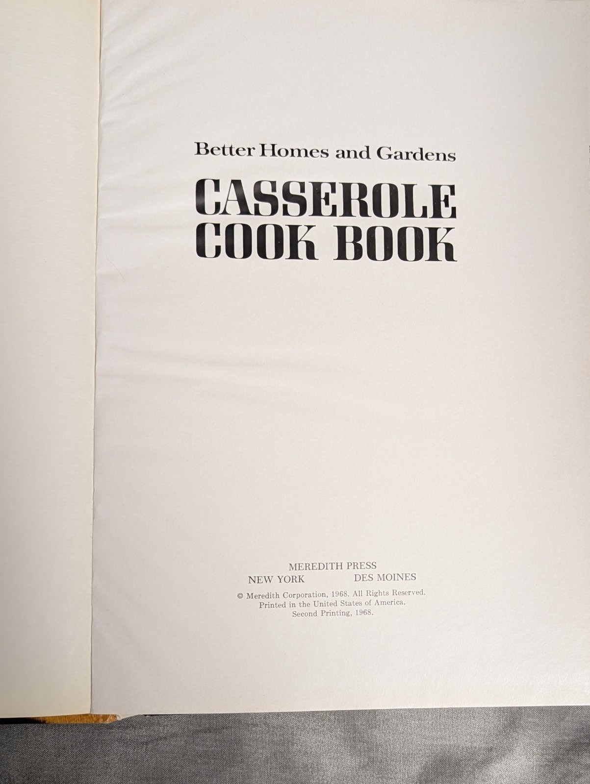 Vtg Better Homes & Gardens Pillsbury Culinary Arts Institute Cookbook 60s 70s