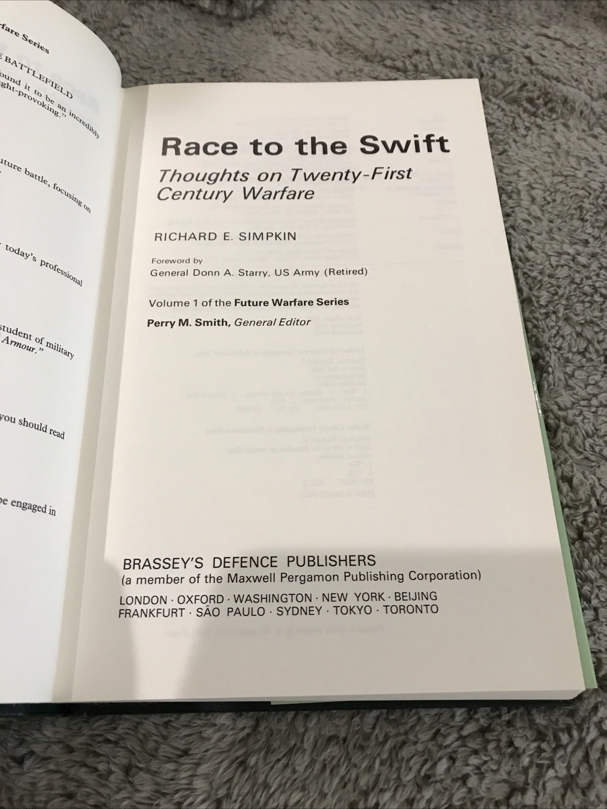 Race to the swift: Thoughts on twenty-first century warfare (Future warfare)