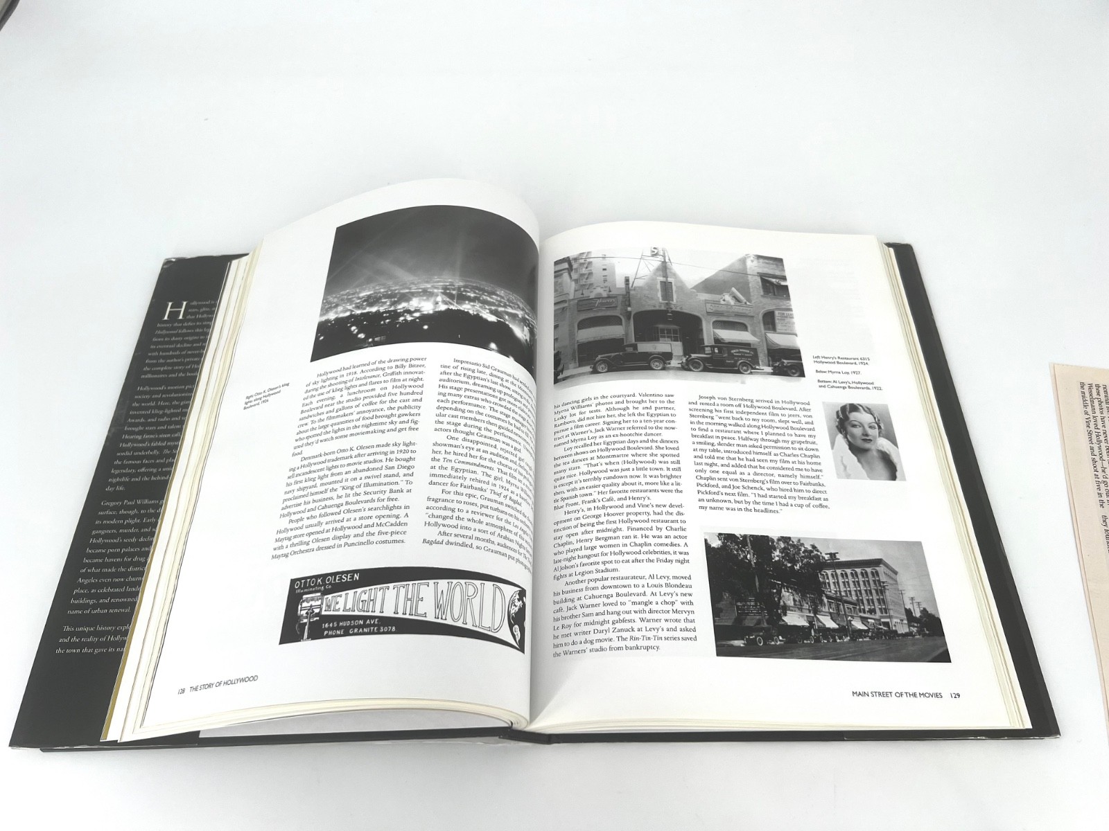THE STORY OF HOLLYWOOD: AN ILLUSTRATED HISTORY By Gregory Paul Williams