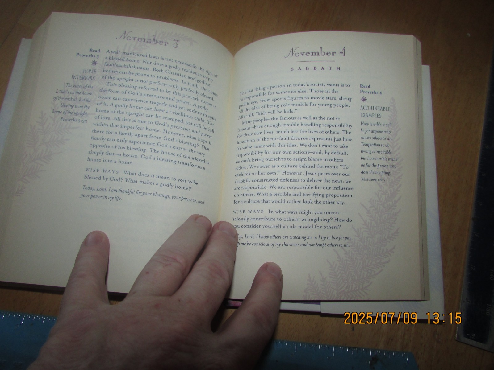 One Year Book of Proverbs by Neil S. Wilson (2002, Hardcover)