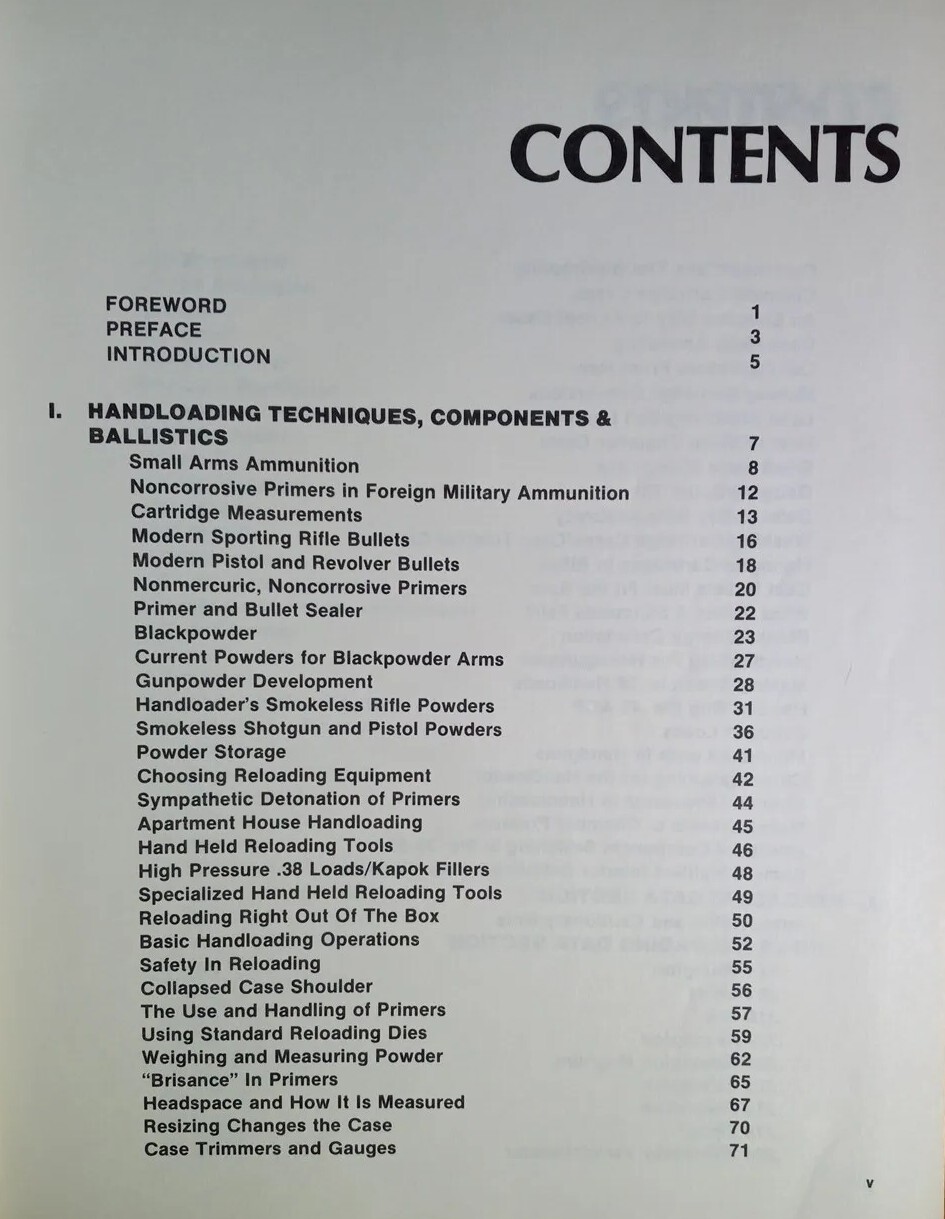 1981 HANDLOADING – A Publication of the NRA – PB /325 Pages