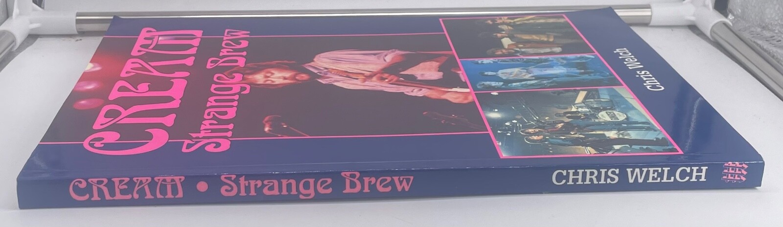 Cream: Strange Brew by Chris Welch, 1994 Near Fine trade paperback, Castle Comm.