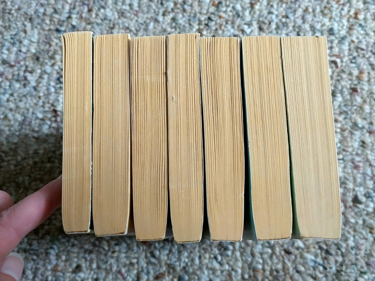 L. Frank Baum – Wizard of Oz – Set Series Lot (#1 -#7) Paperback Del Rey Books