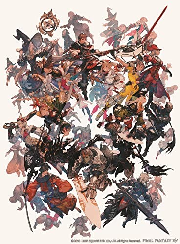 Final Fantasy XIV Poster Collection, Square Enix, Very Good Book