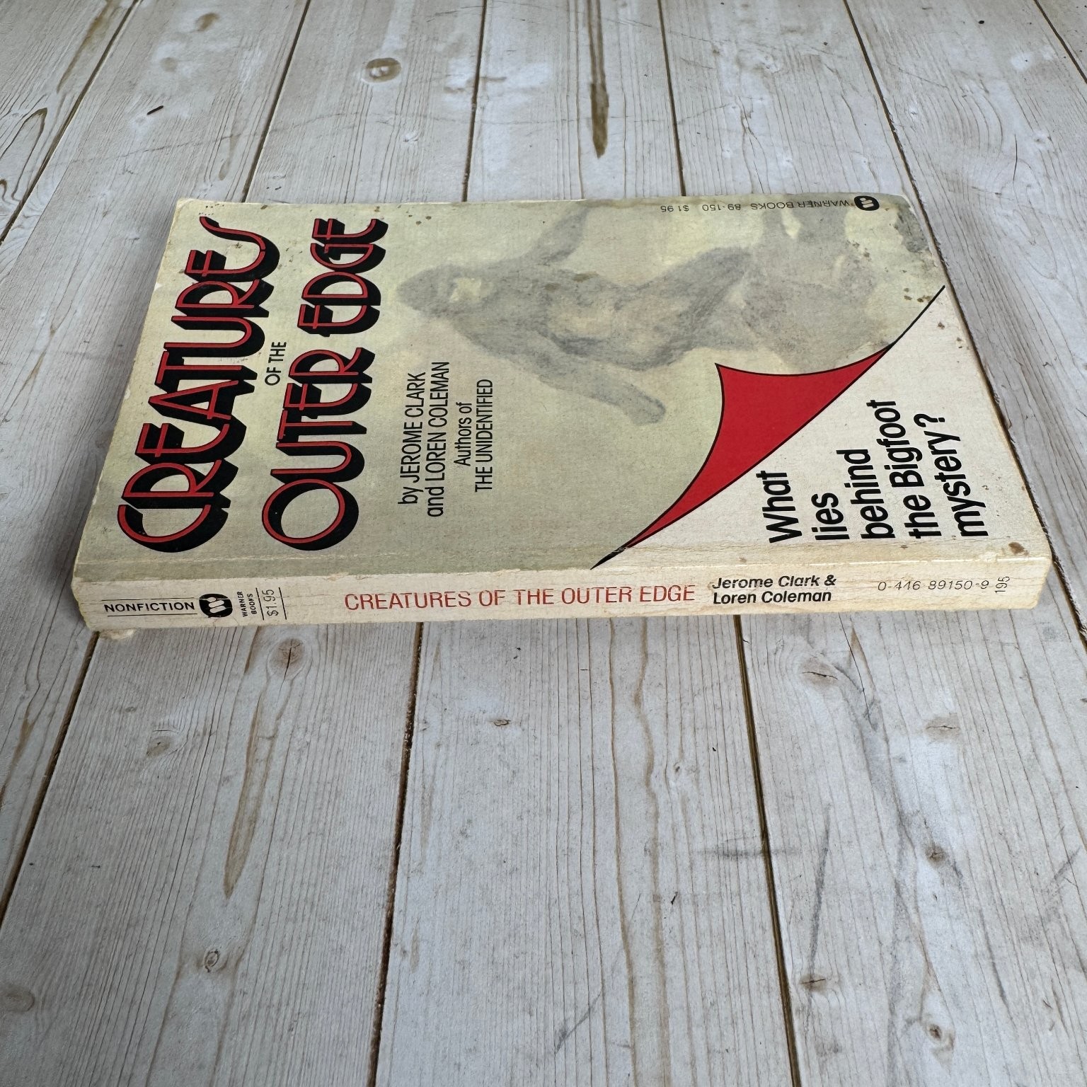 Creatures Outer Edge Clark Coleman 1978 First Printing Bigfoot Cryptozoology