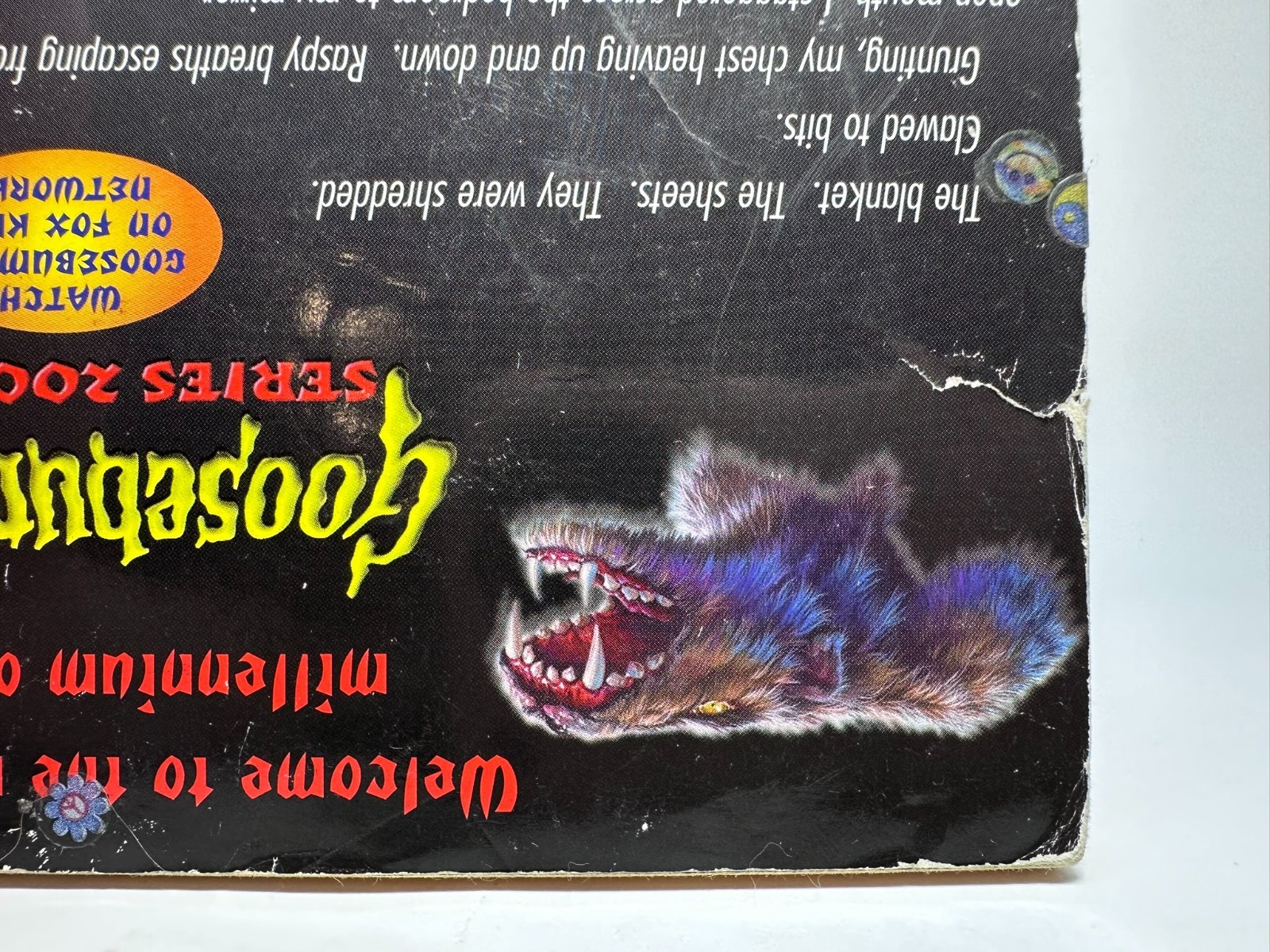 1st Print #22 Full Moon Fever Goosebumps Series 2000 RL Stine Book – BARGAIN BIN