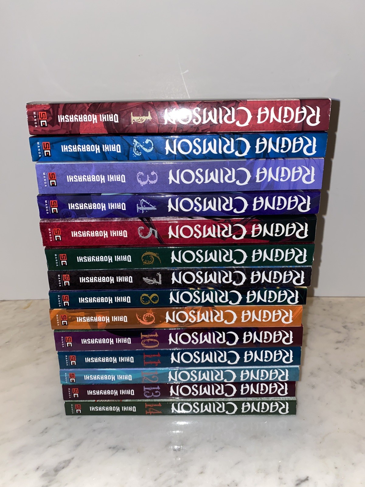Ragna Crimson Manga Lot Vol. 1-14 English Square Enix by Daiki Kobayashi