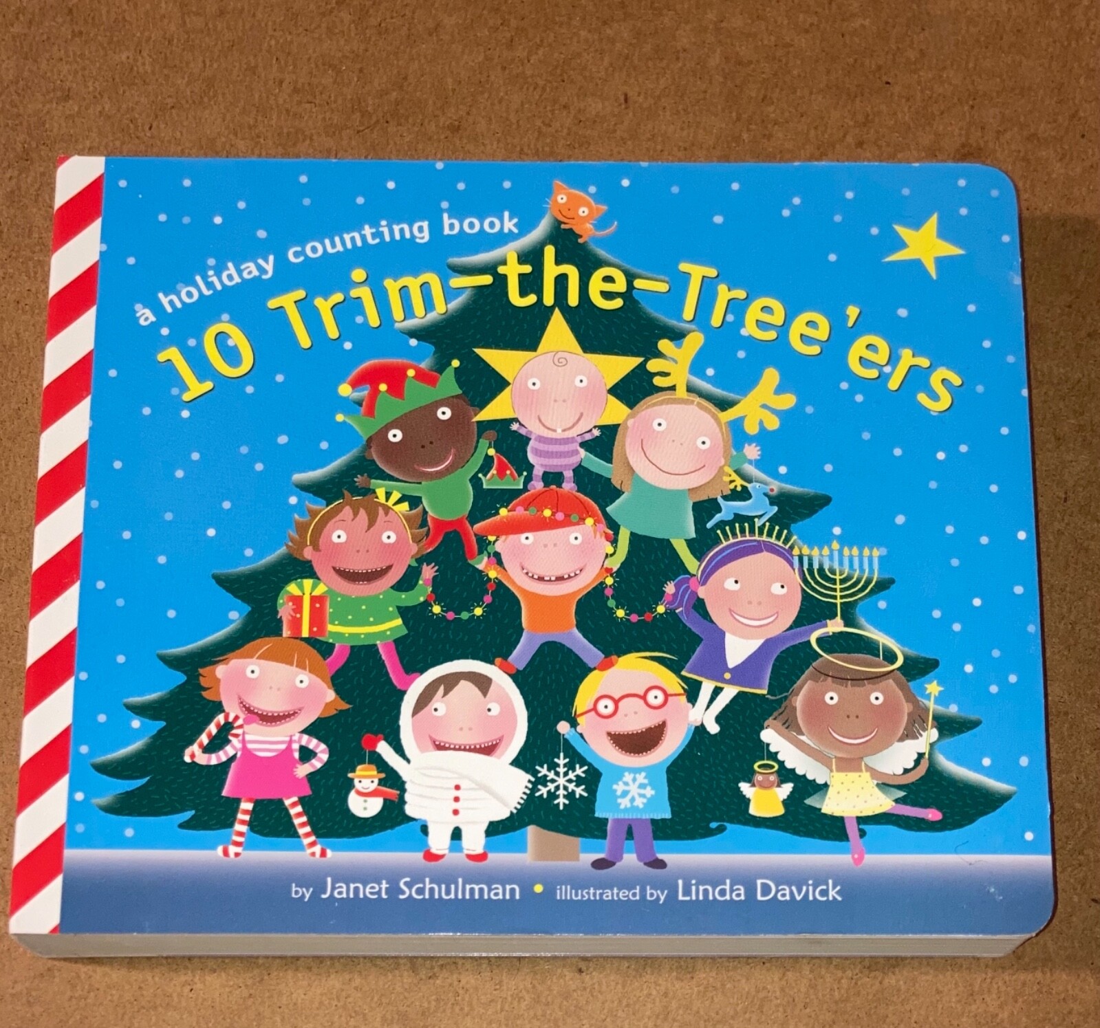 10 Trim-the-Tree’ers (Board Book) by Schulman, Janet; Davick, Linda (ILT)