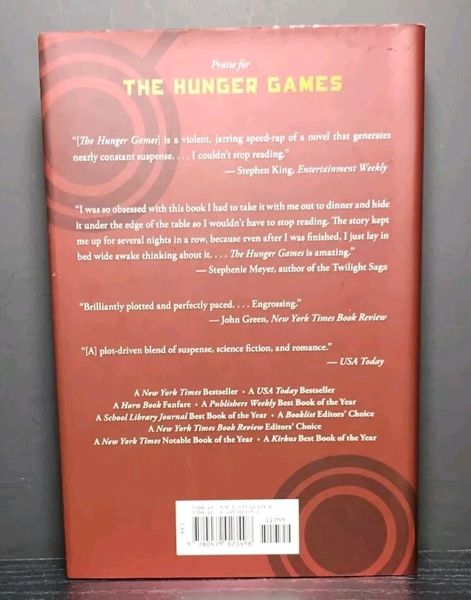 Catching Fire Suzanne Collins Hardcover Scholastic 2009 Hunger Games Book 2