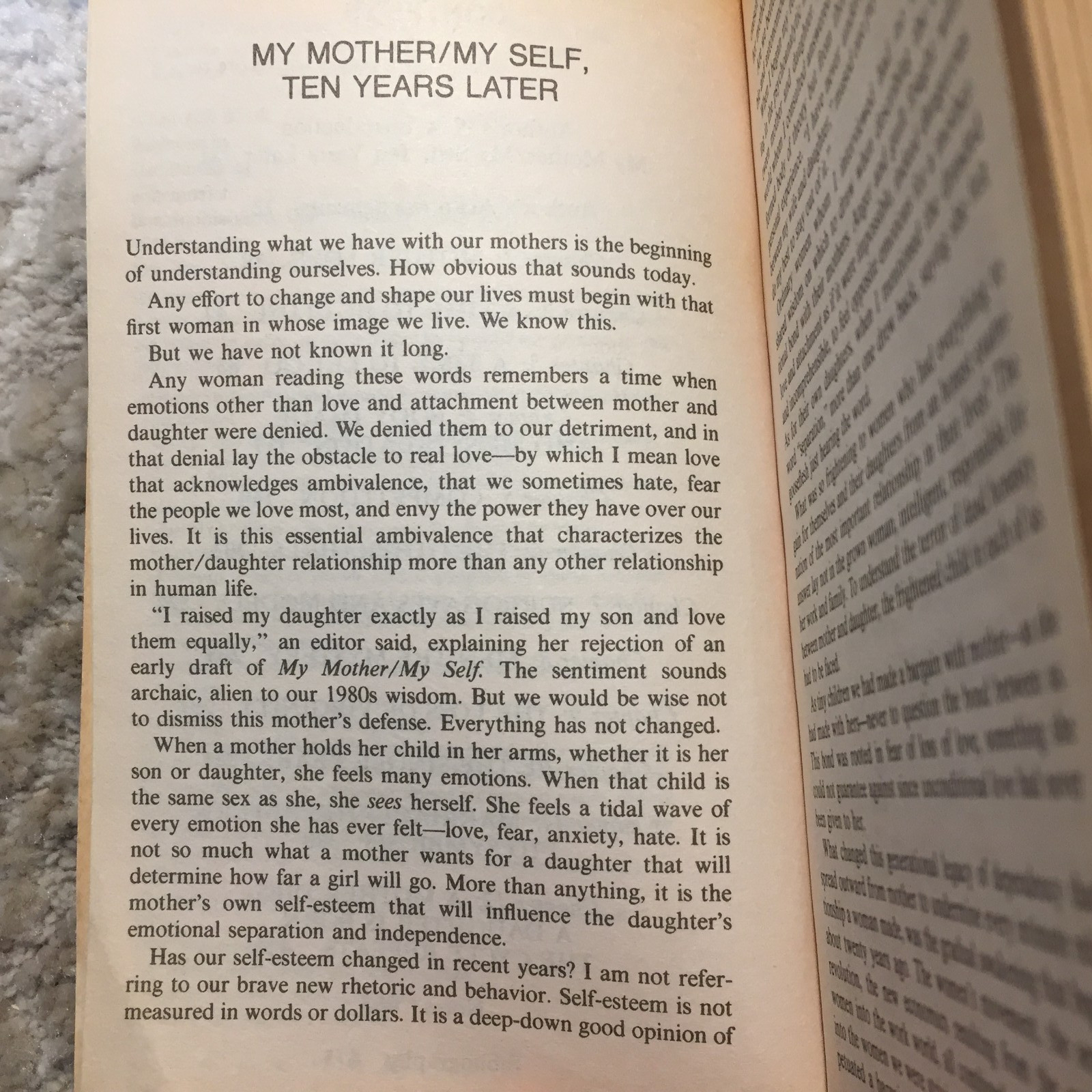 My Mother My Self Nancy Friday 1987 Laurel Female Identity Formation Paperback