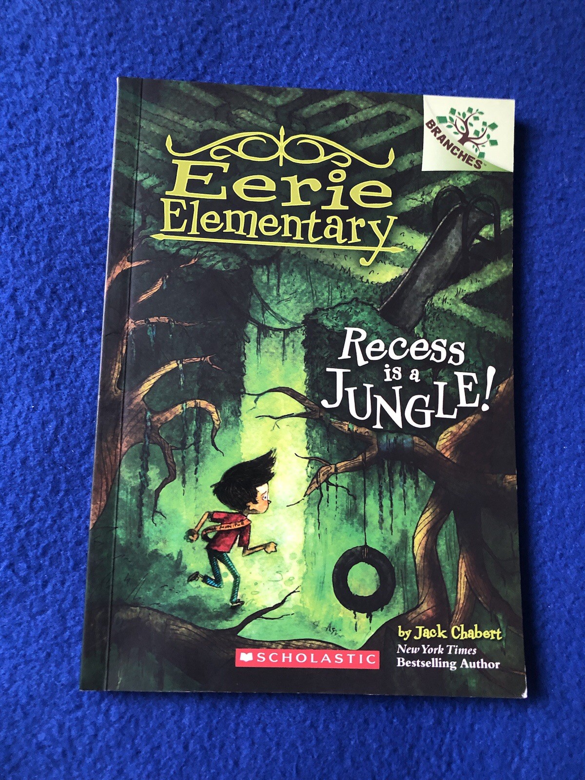 Eerie Elementary Lot Of 7 Books Scholastic Branches Jack Chabert #1 -#3-8. No #2