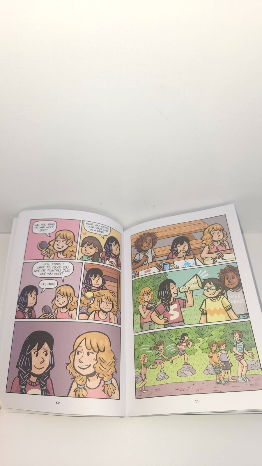 Camp Kayla Miller Graphic Novel Hardcover Excellent Condition