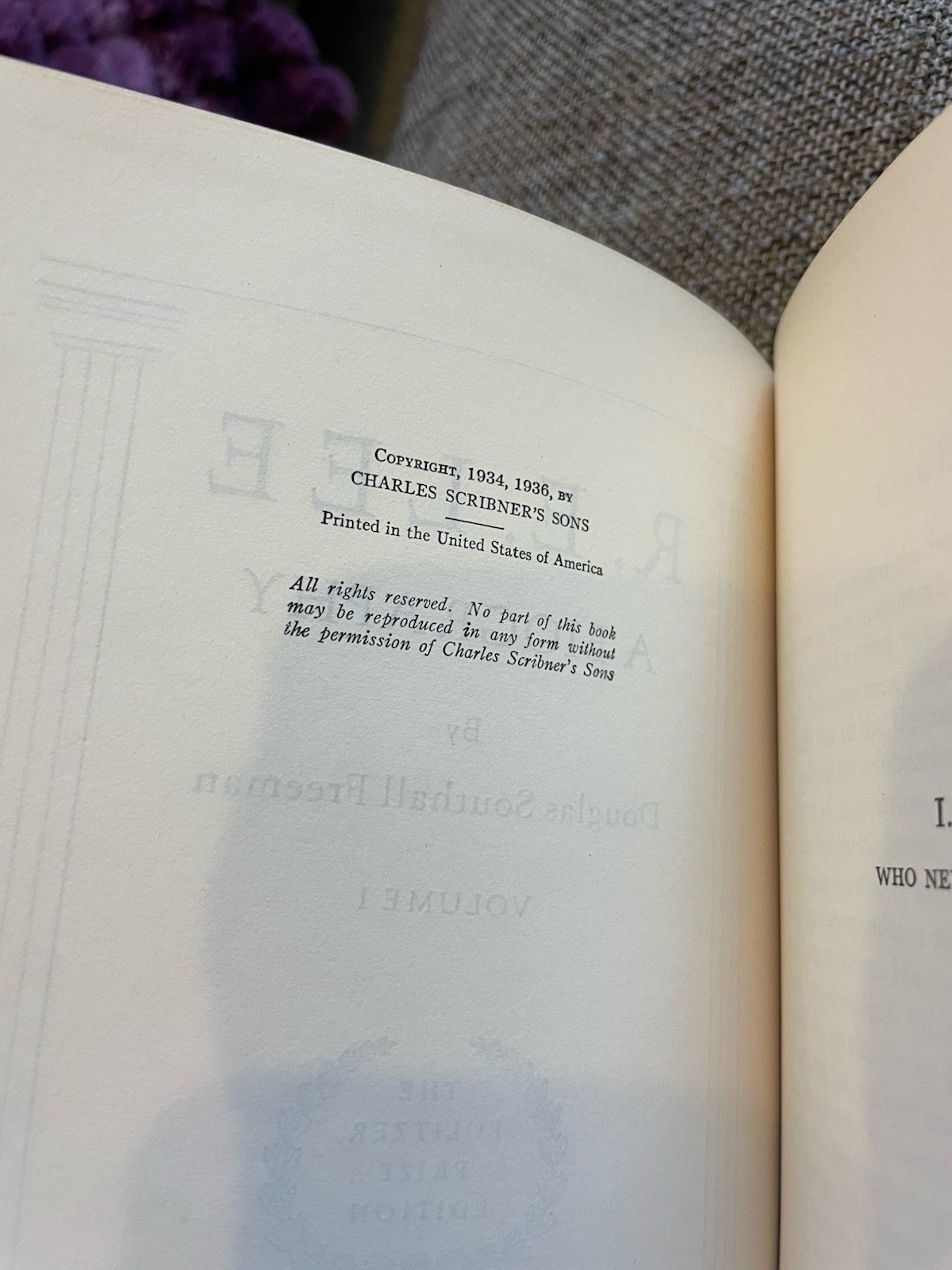 R.E. LEE Douglas Southall Freeman 4 Volumes **Pulitzer Prize Edition
