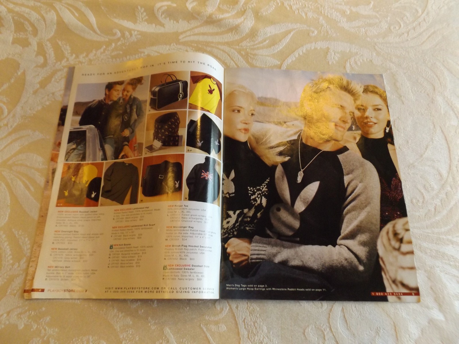 25 YEAR OLD PLAYBOY MAGAZINE CATALOG 🔥 HOLIDAY 2001 🔥